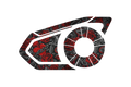 Skin for Sena 30K: RED GUNS ROSES DARK