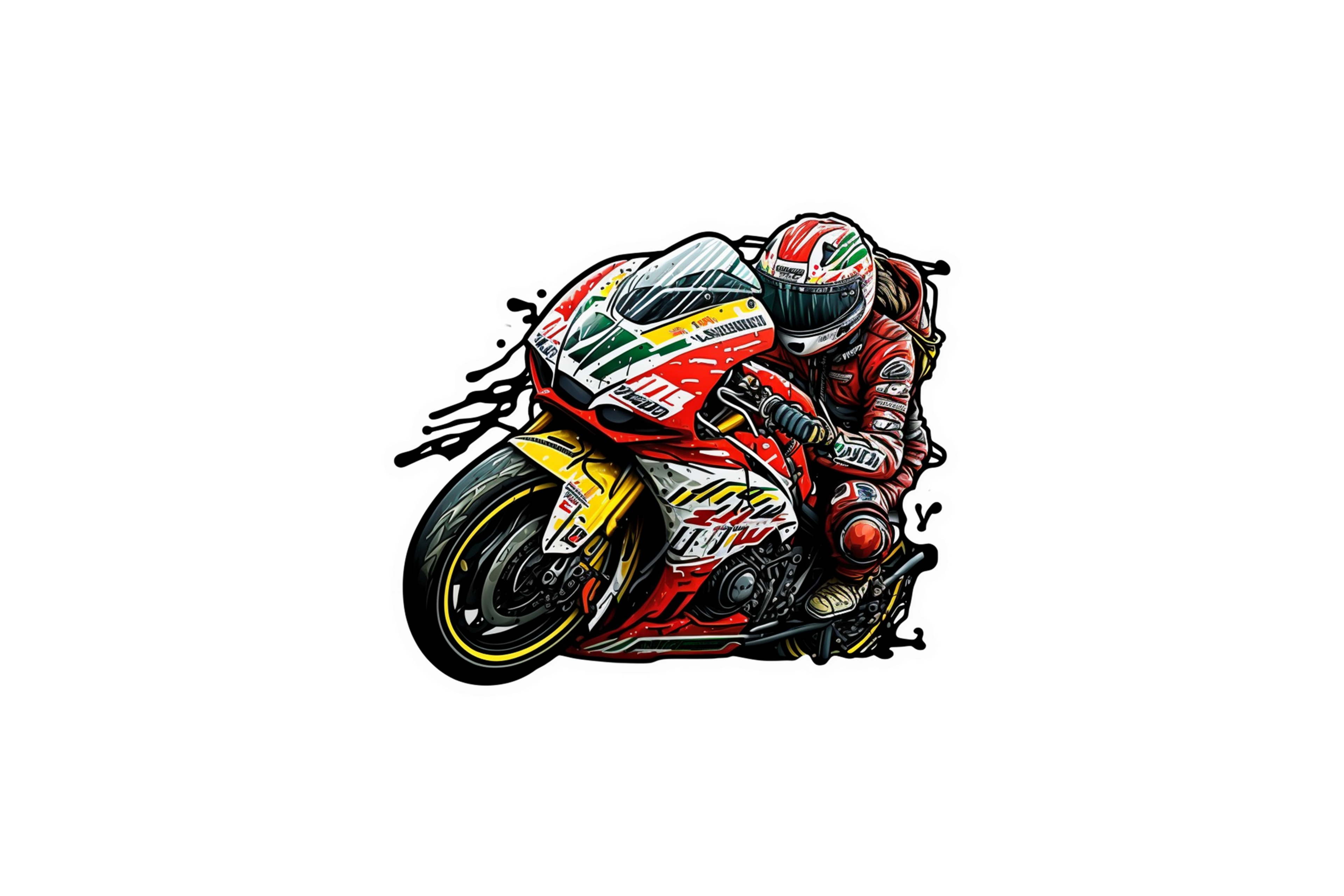STICKER: MOTORBIKE 02