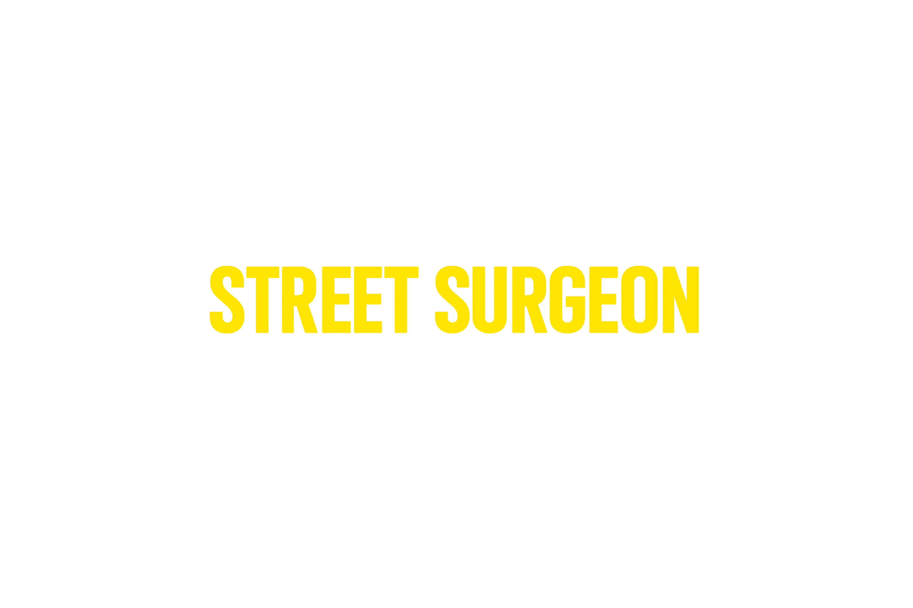 STICKER: STREET SURGEON