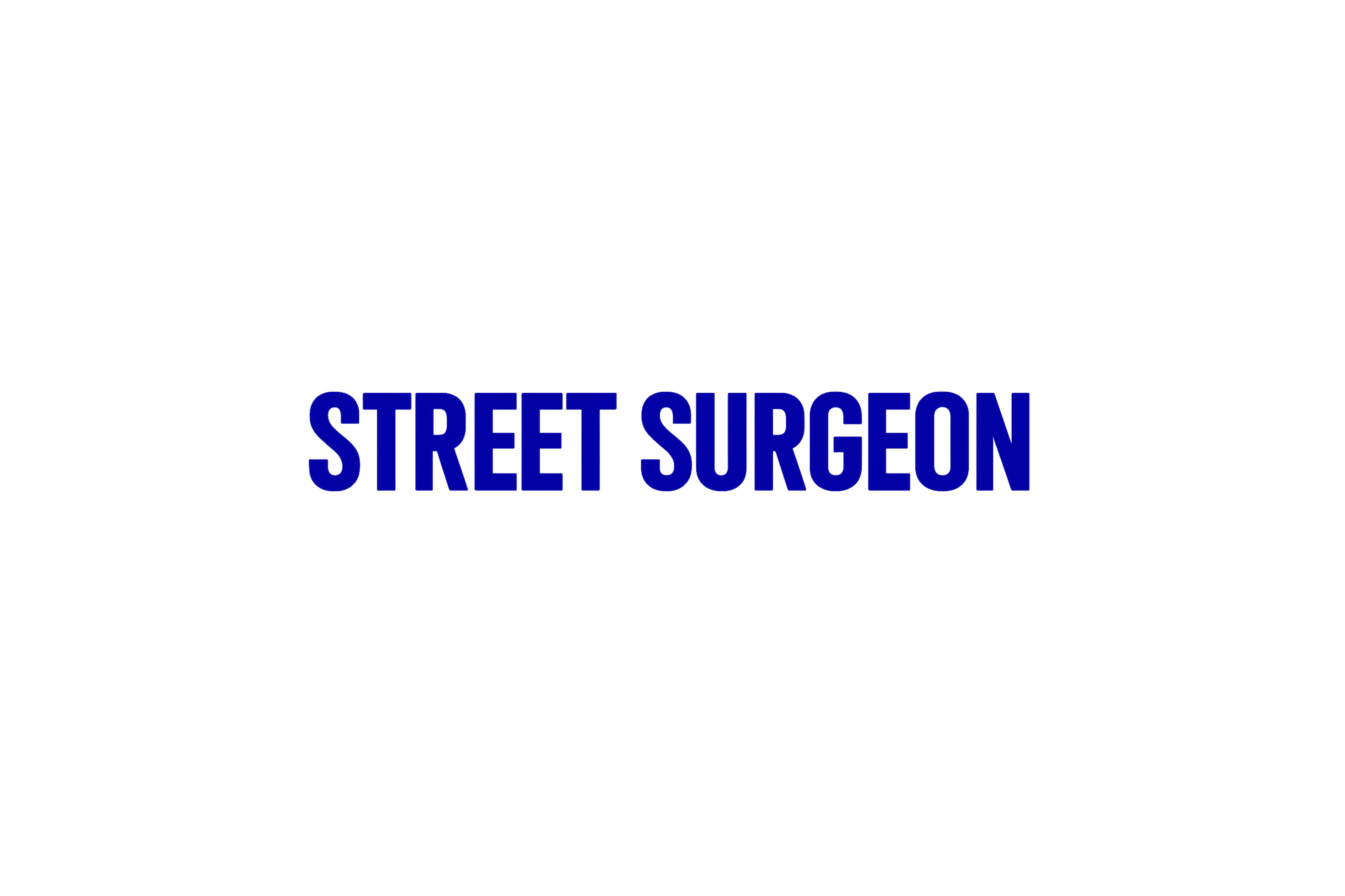 STICKER: STREET SURGEON