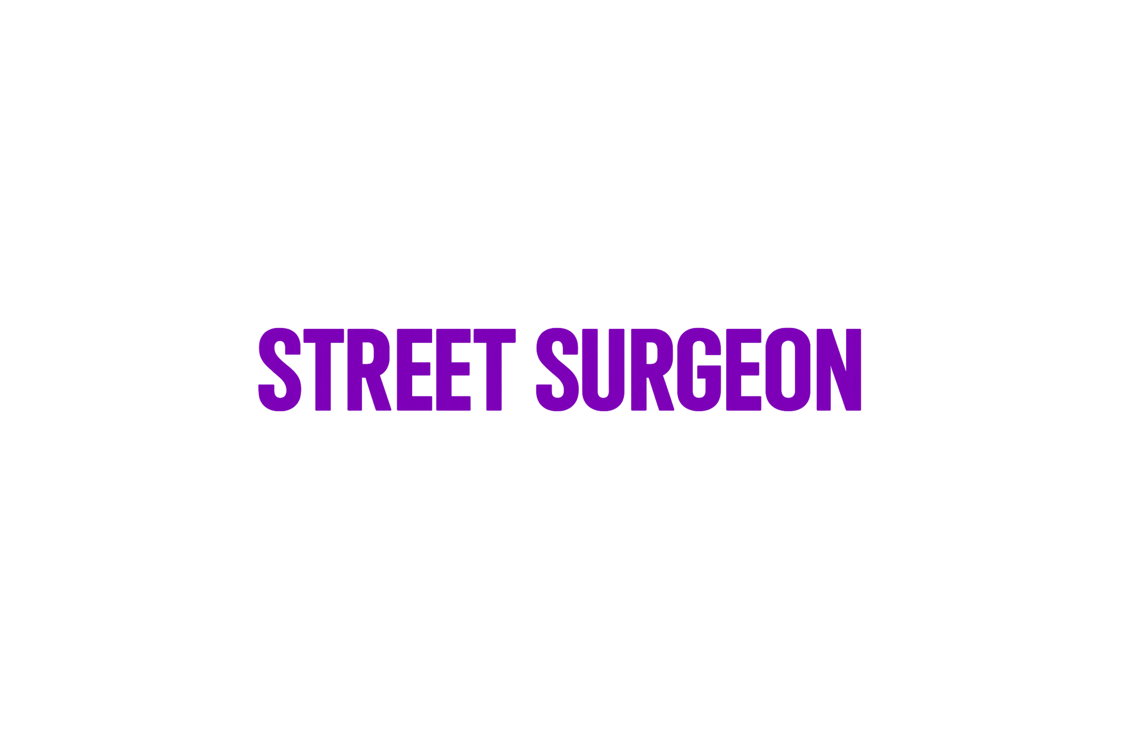 STICKER: STREET SURGEON