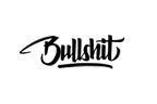 HELMET DECAL: BULLSH*T