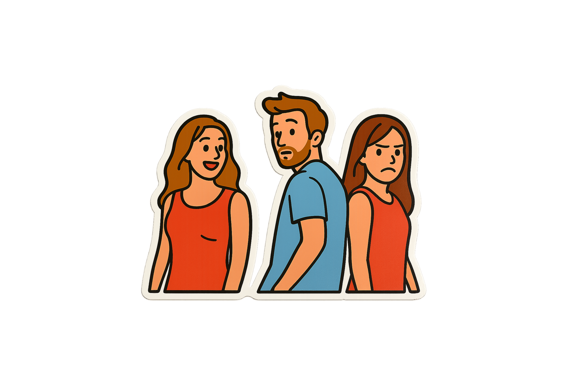 STICKER: DISTRACTED BOYFRIEND