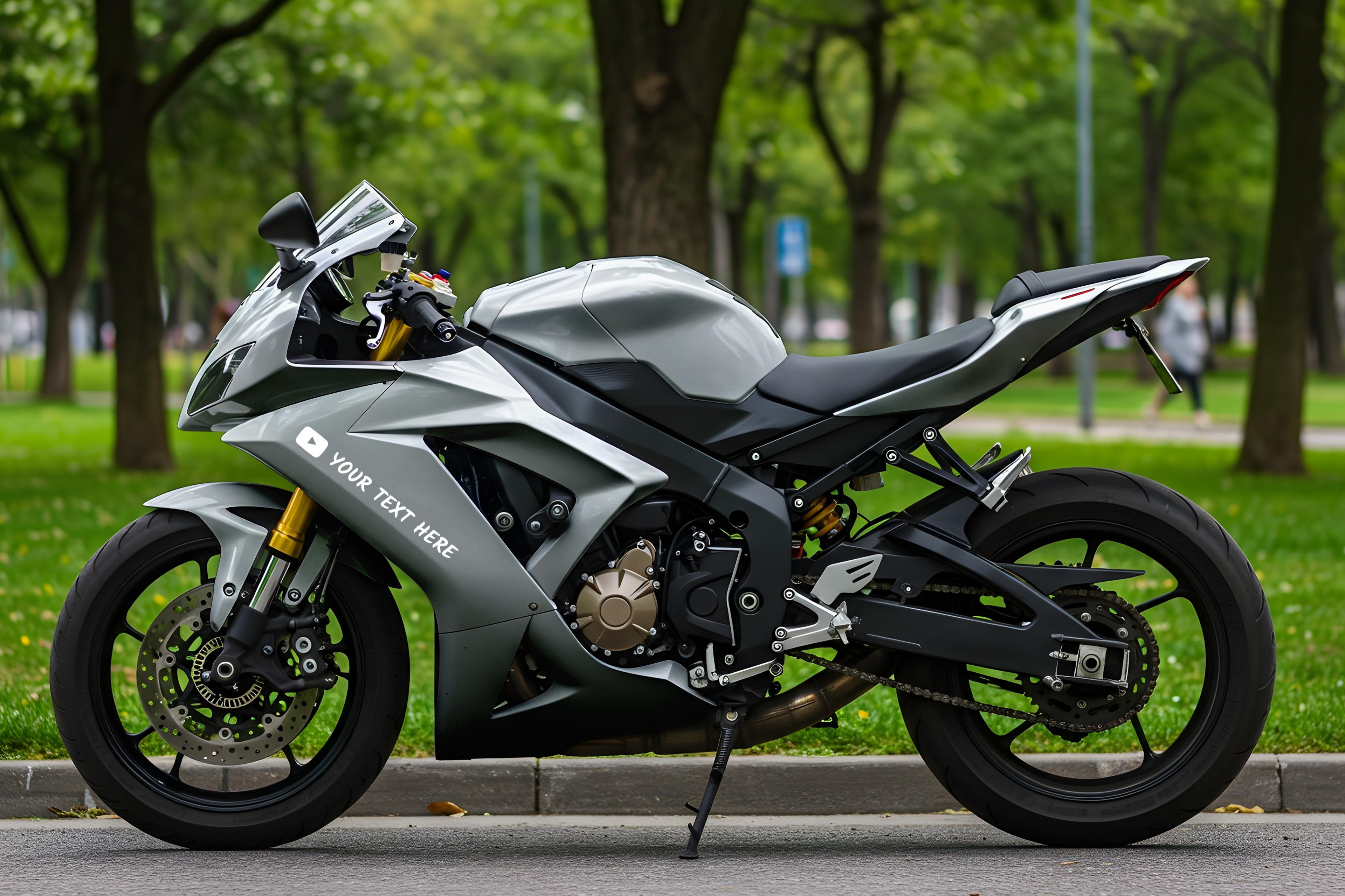 CUSTOM DECAL: YOUTUBE SOCIAL MEDIA TAG