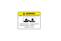 Die-Cut Sticker: SERIOUS INJURY OR DEATH