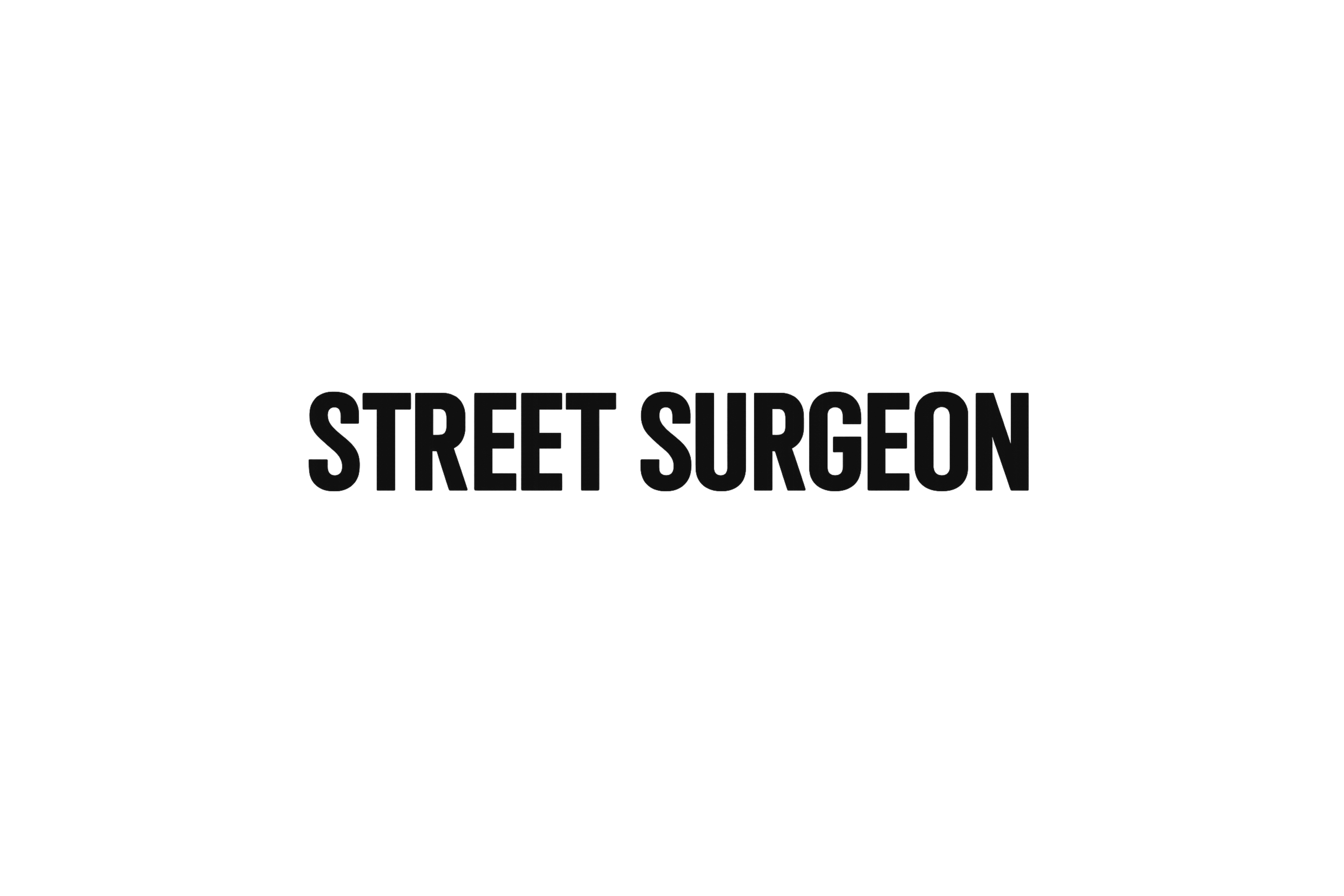 STICKER: STREET SURGEON