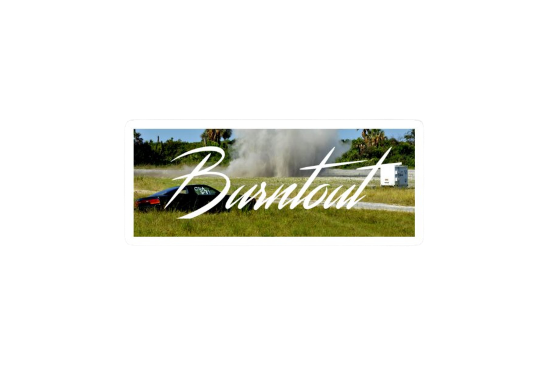 SLAP STICKER: BURNOUT