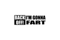 SLAP STICKER: BACK OFF