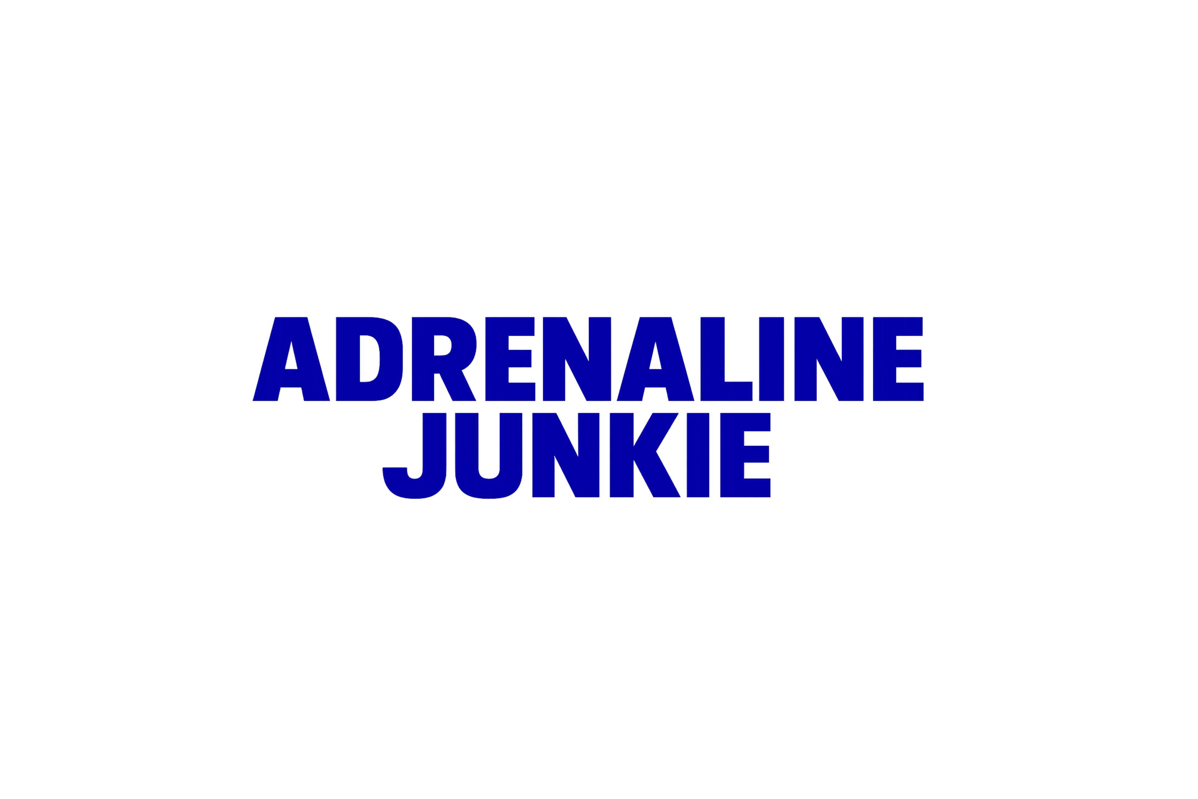 STICKER: ADRENALINE JUNKIE