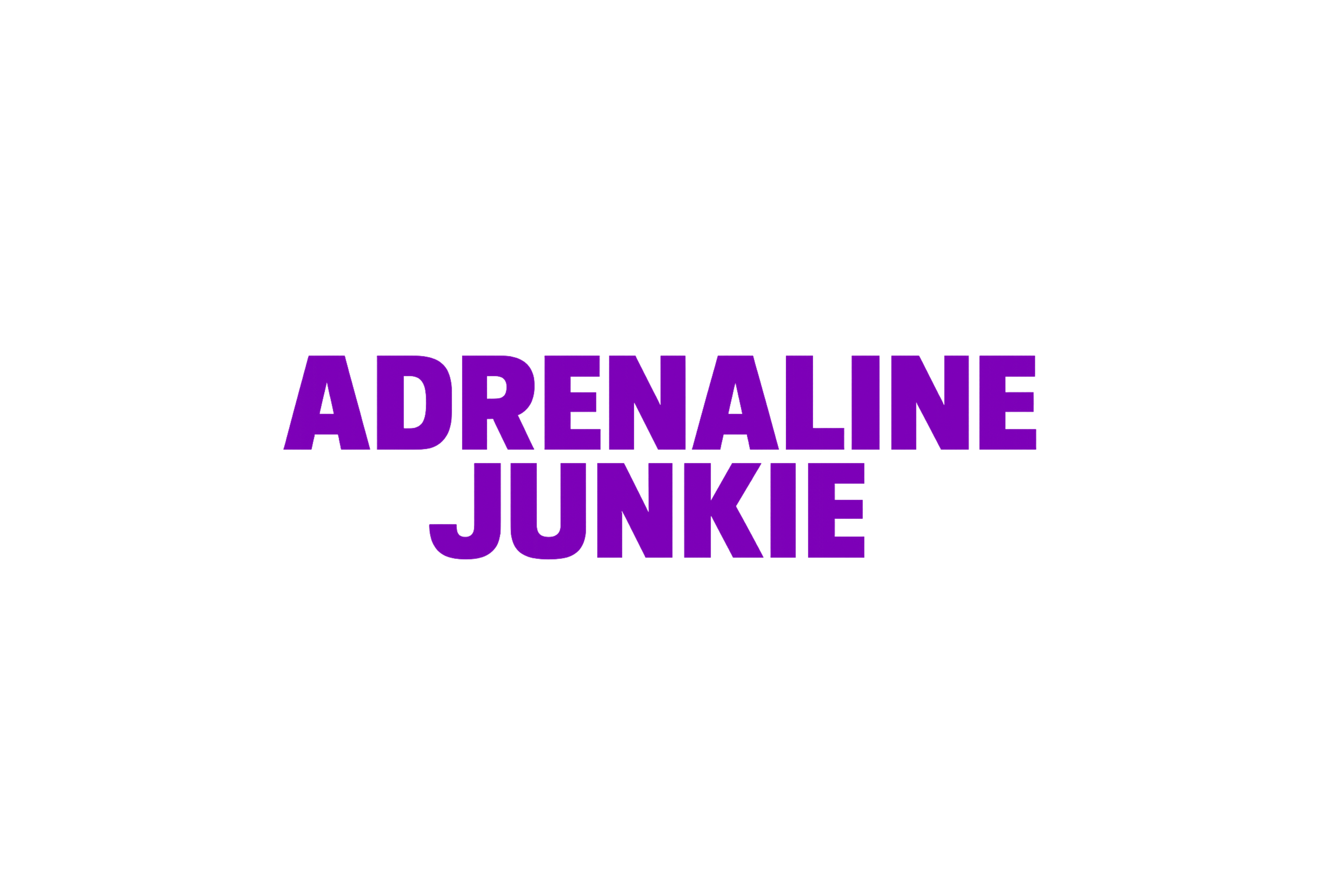 STICKER: ADRENALINE JUNKIE