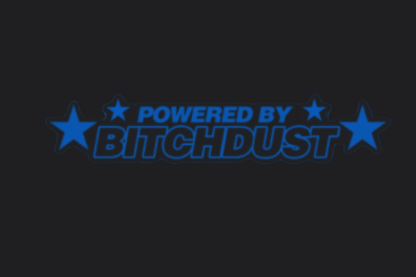 Powered By Bi*ch Dust Sticker