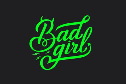 Bad Girl Sticker