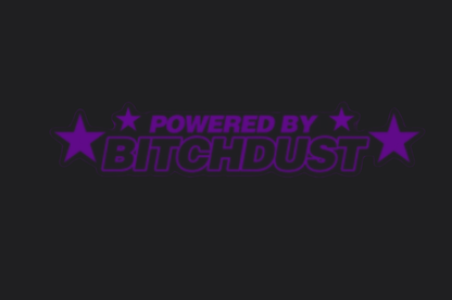 Powered By Bi*ch Dust Sticker