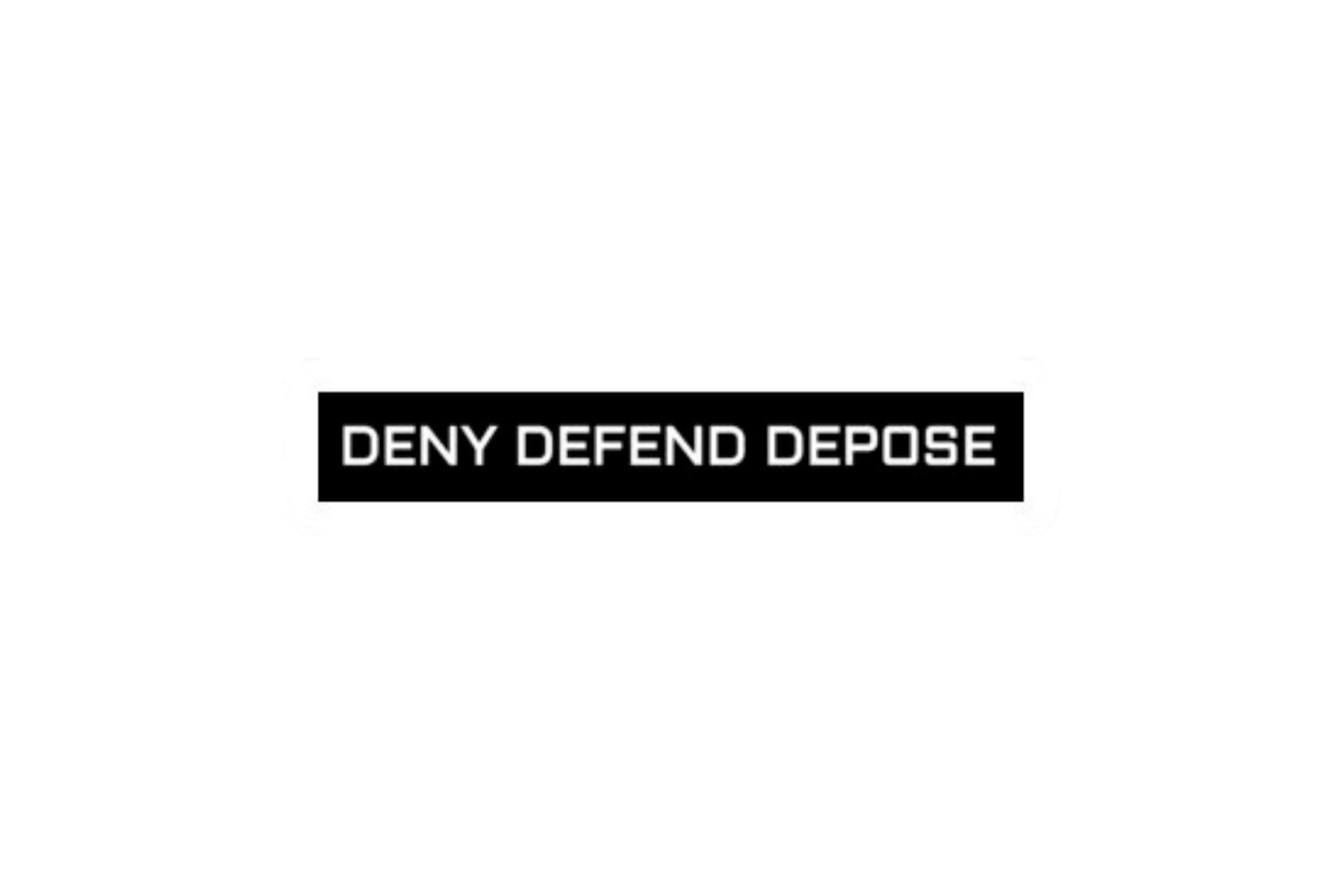 SLAP STICKER: DENY DEFEND