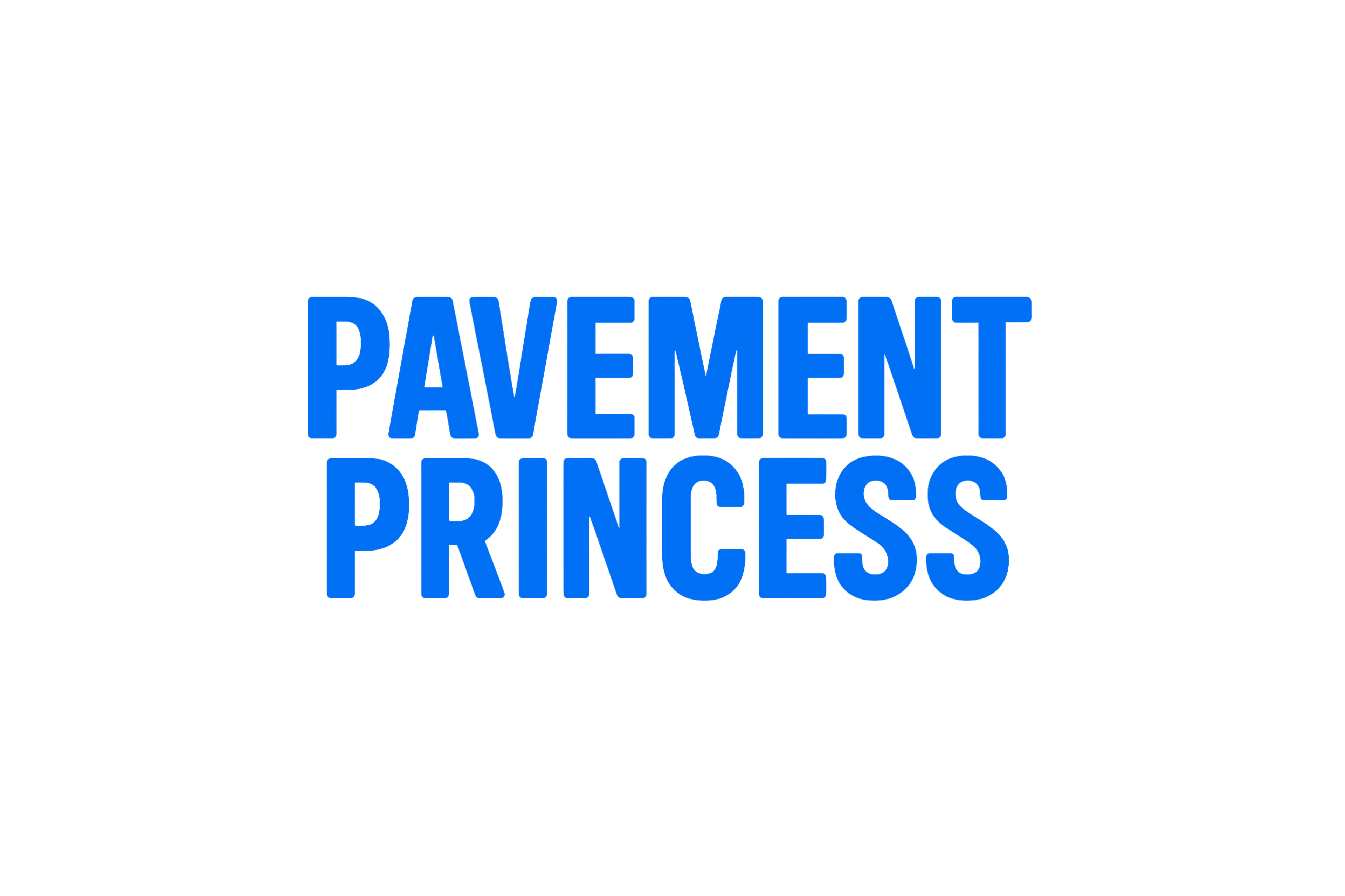 STICKER: PAVEMENT PRINCESS