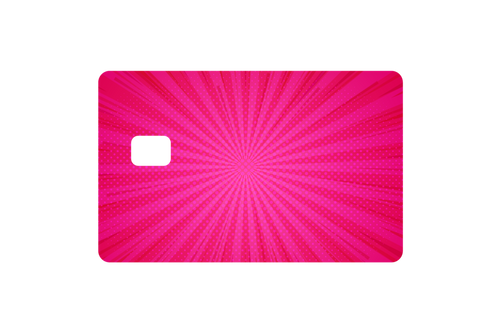 CARD WRAP: PINK COMIC - OzDecalz