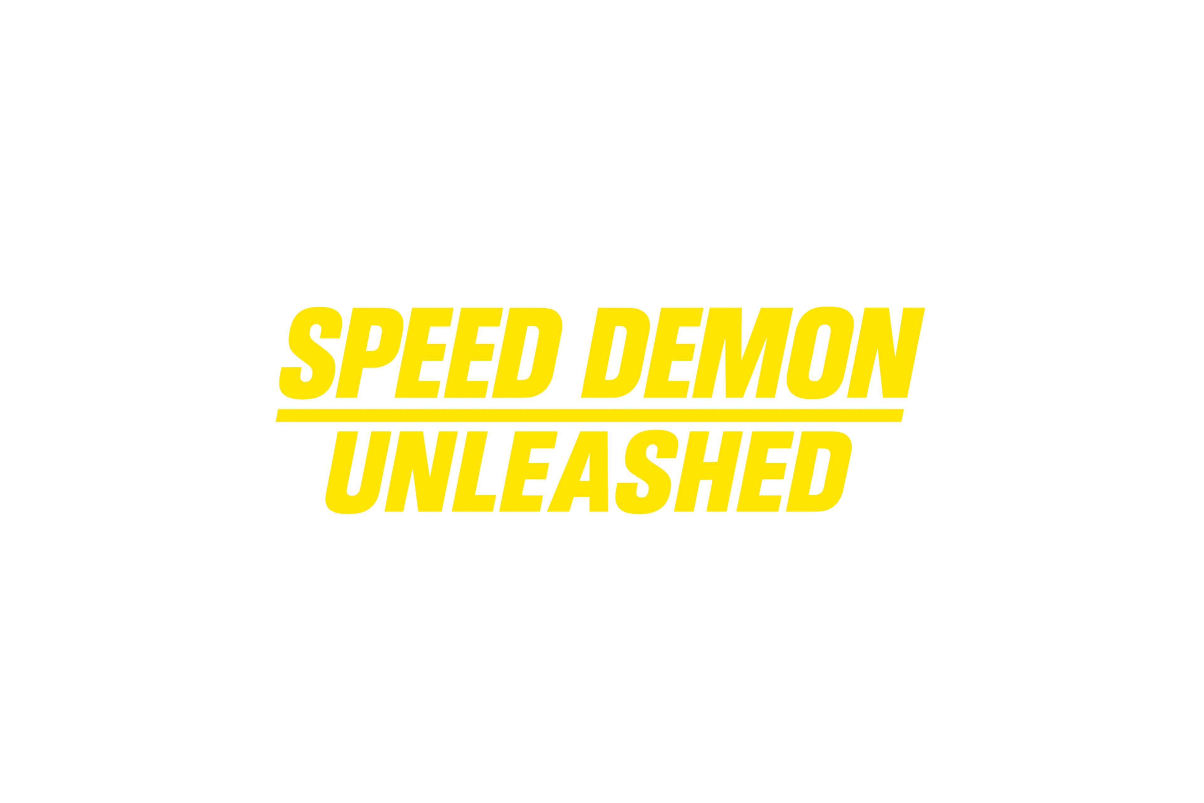 STICKER: SPEED DEMON UNLEASHED