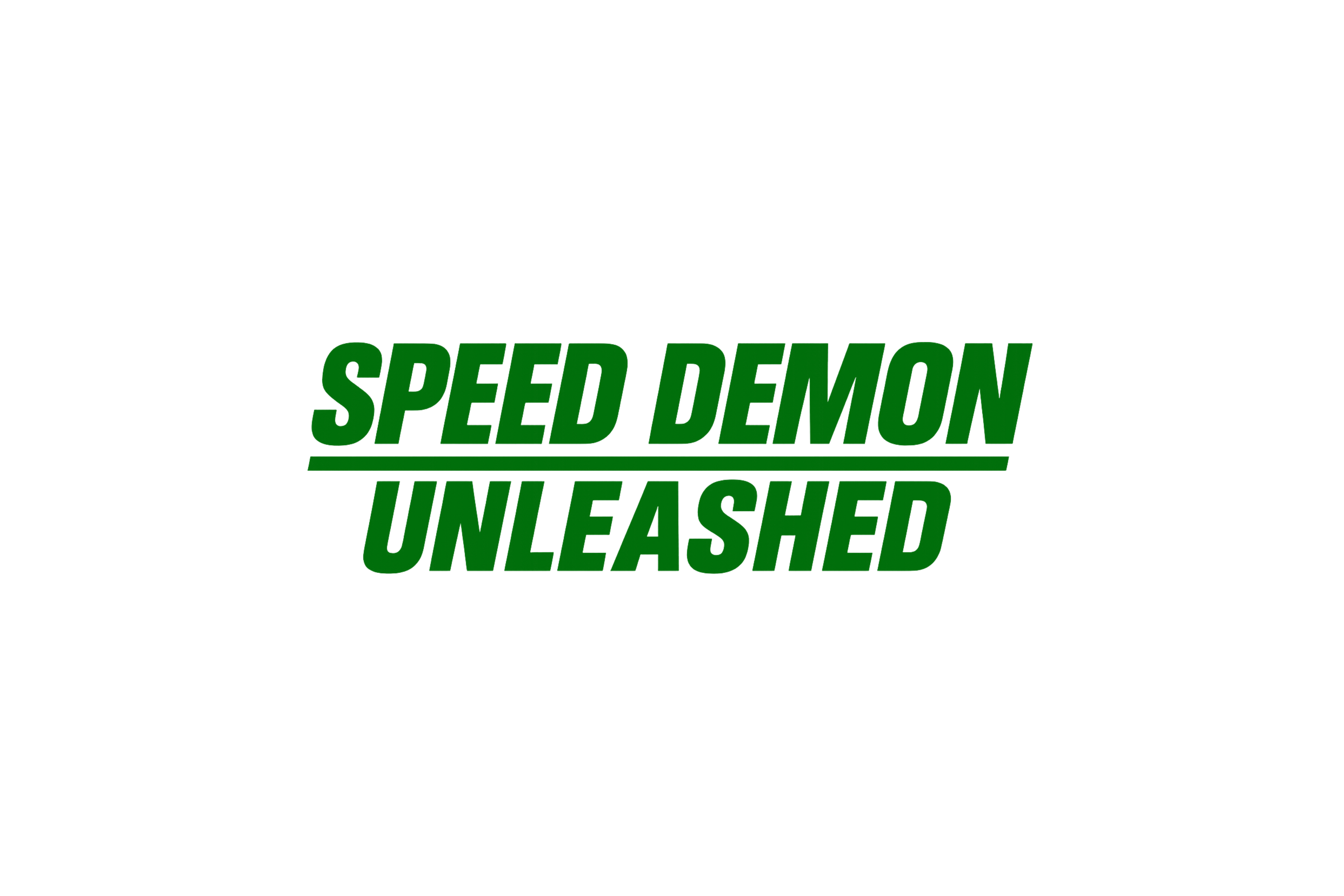 STICKER: SPEED DEMON UNLEASHED
