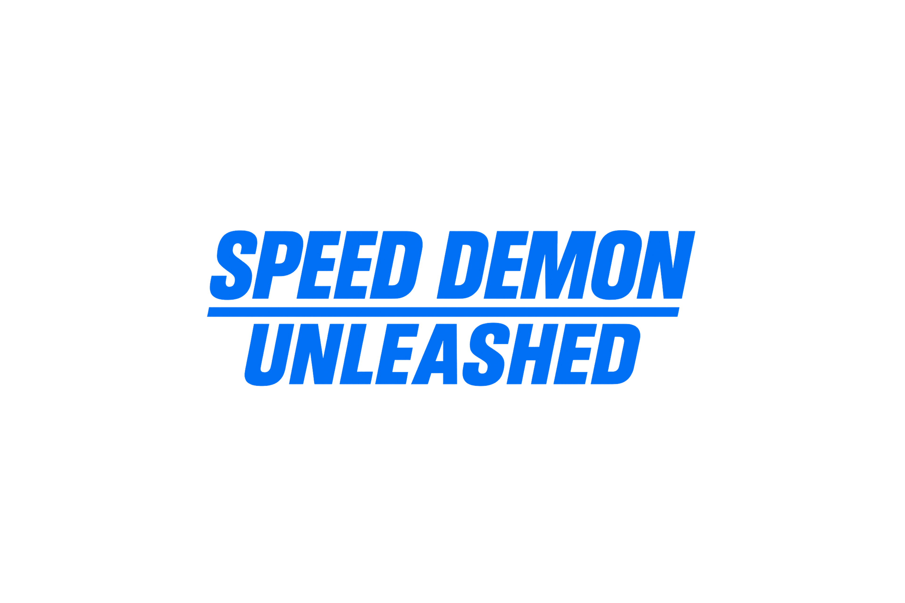 STICKER: SPEED DEMON UNLEASHED