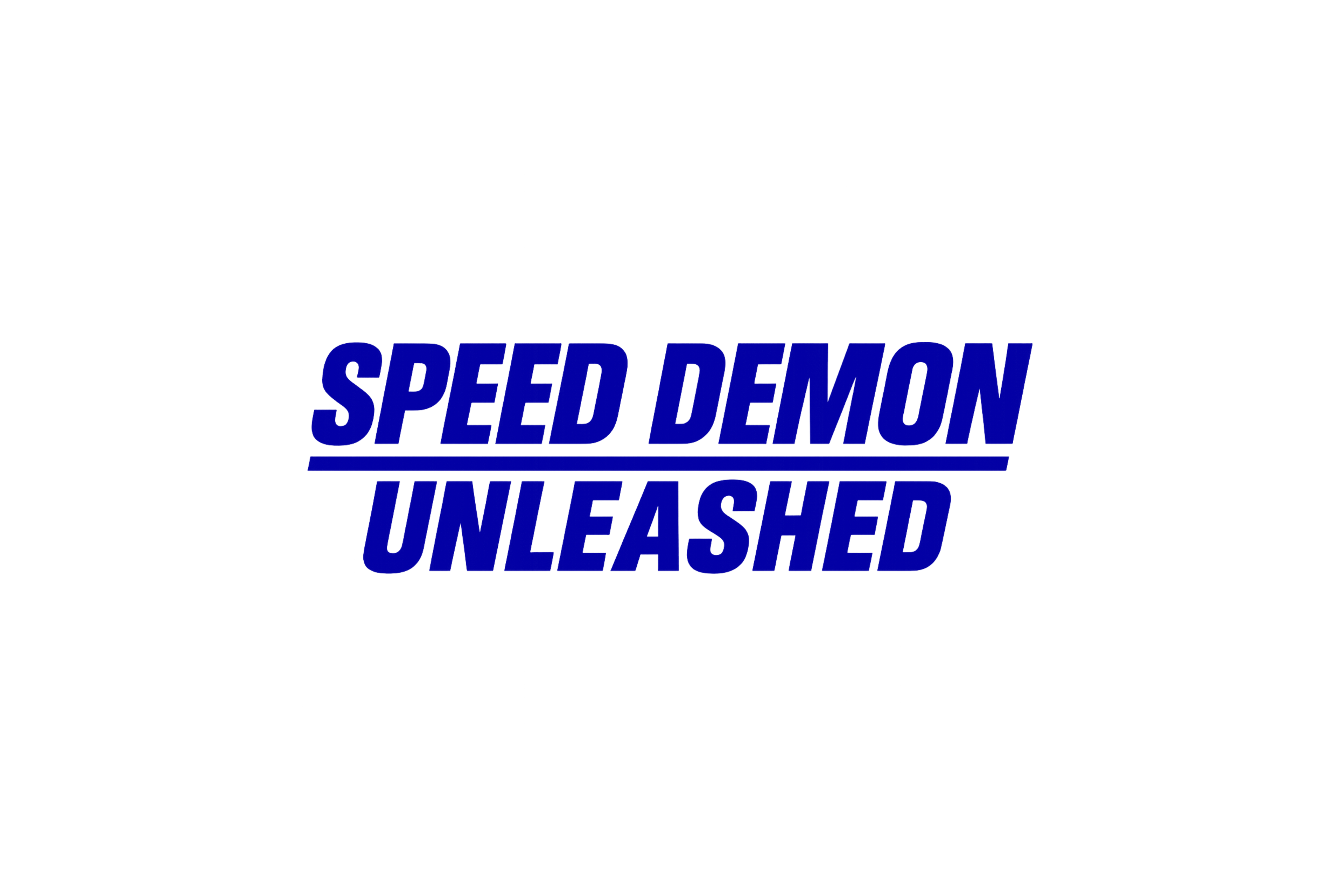 STICKER: SPEED DEMON UNLEASHED
