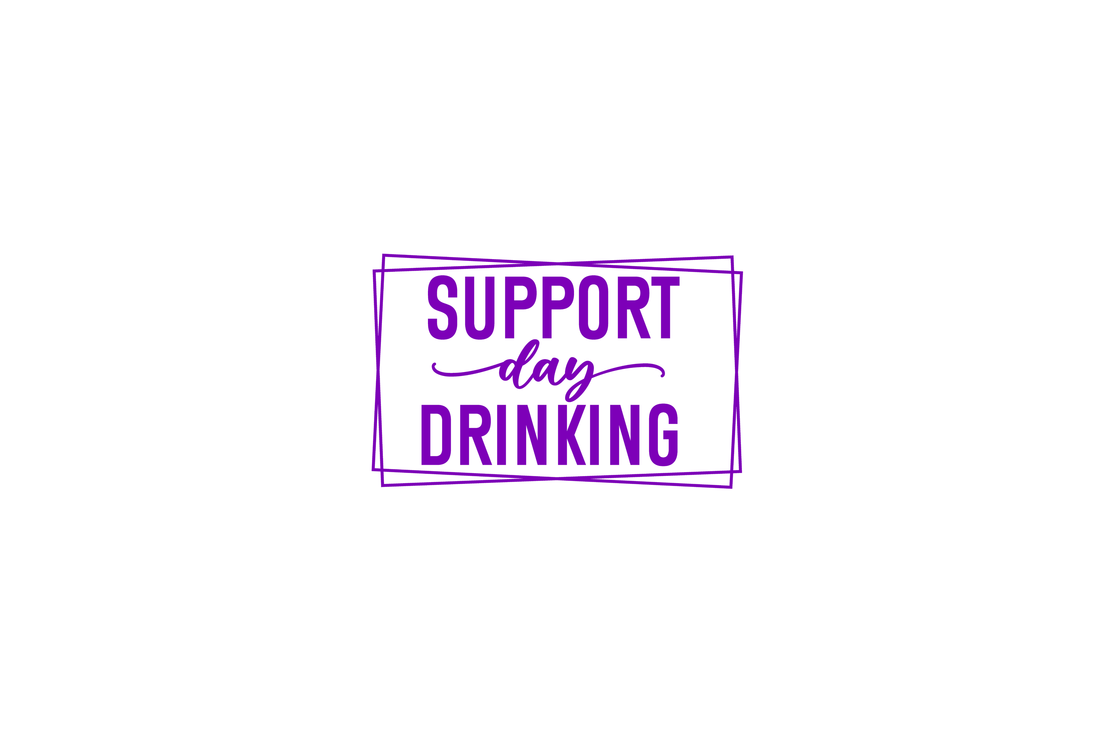 STICKER: SUPPORT DAY DRINKING - OzDecalz