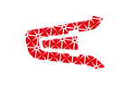 Packtalk  Skin: RED GEOMETRIC