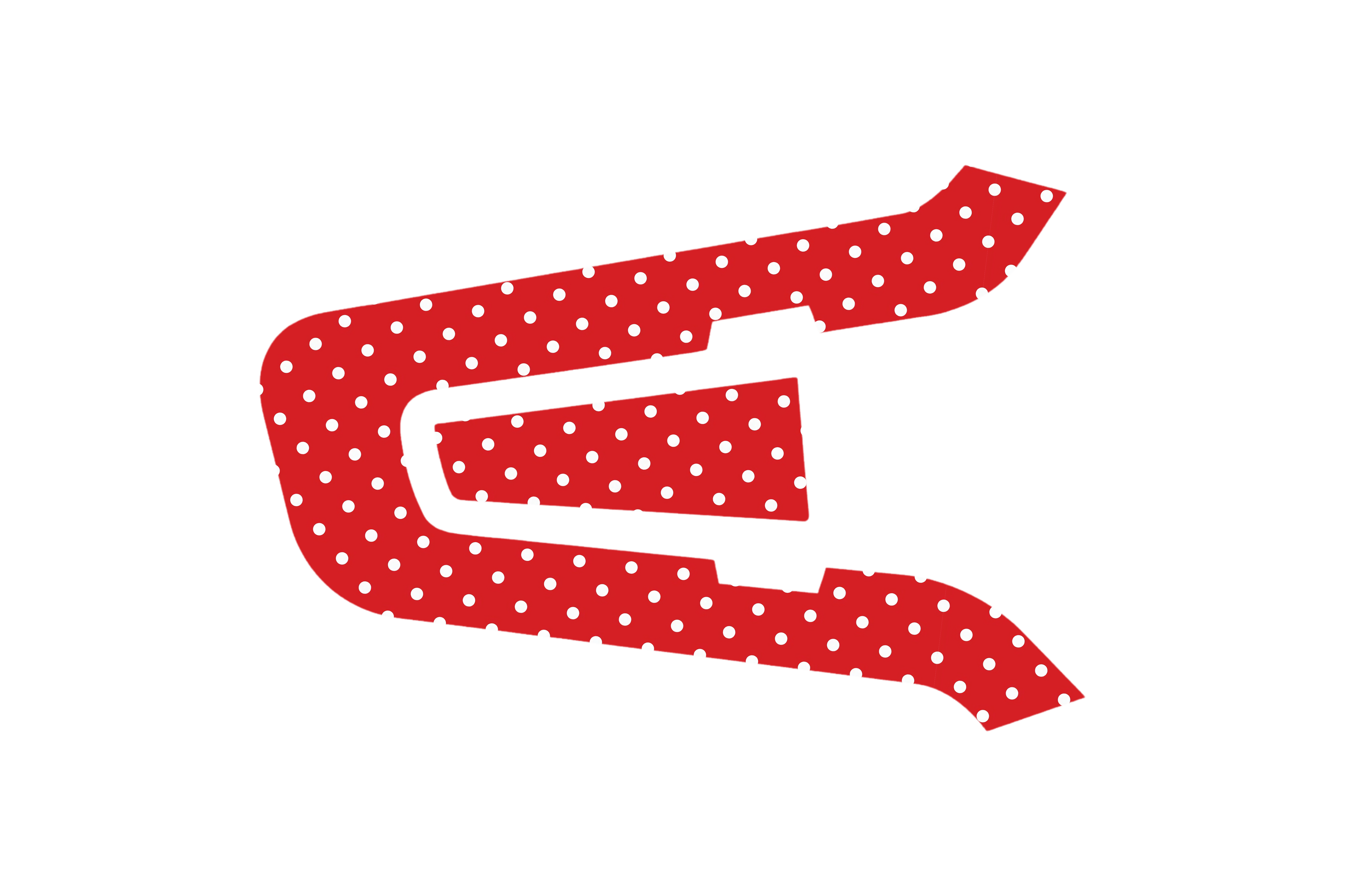 INTERCOM SKIN: RED POLKA DOT SMALL