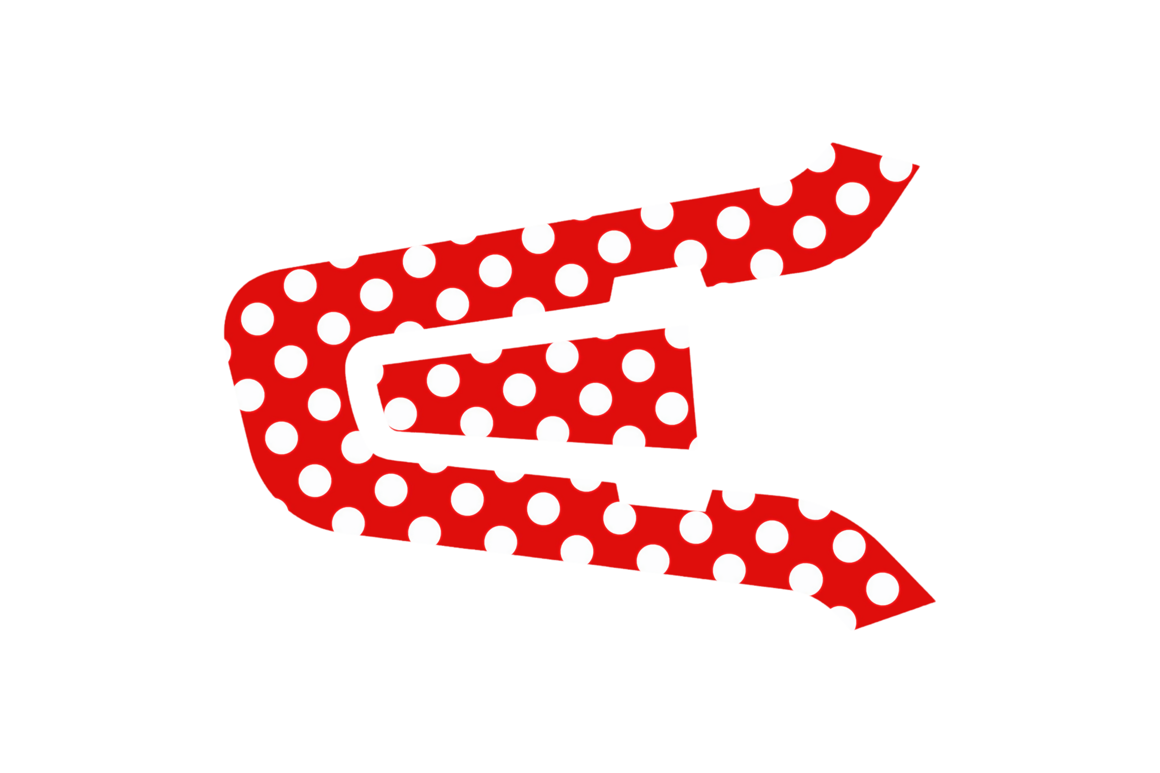 INTERCOM SKIN: RED POLKA DOT LARGE