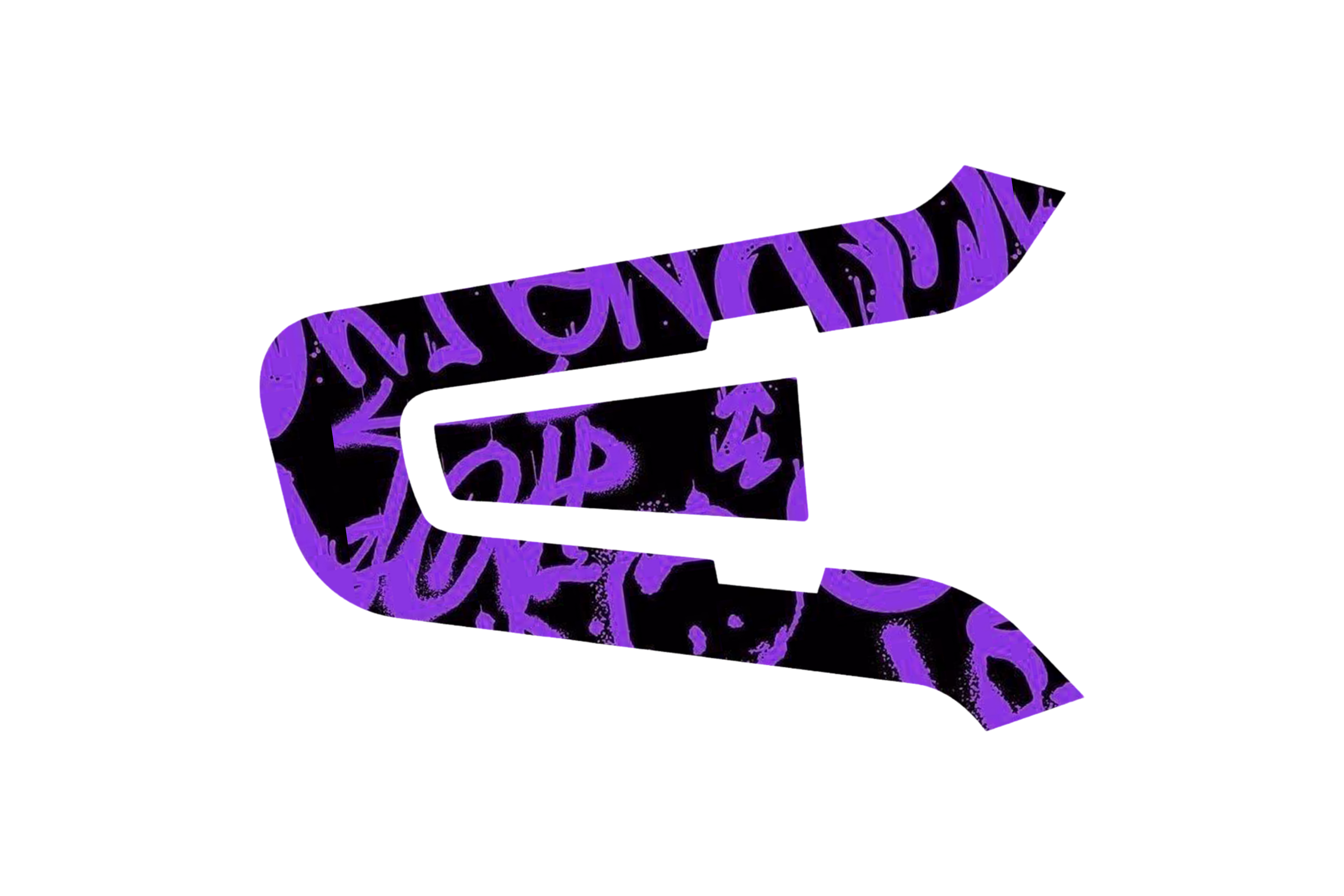 INTERCOM SKIN: PURPLE STUPID GRAFFITI