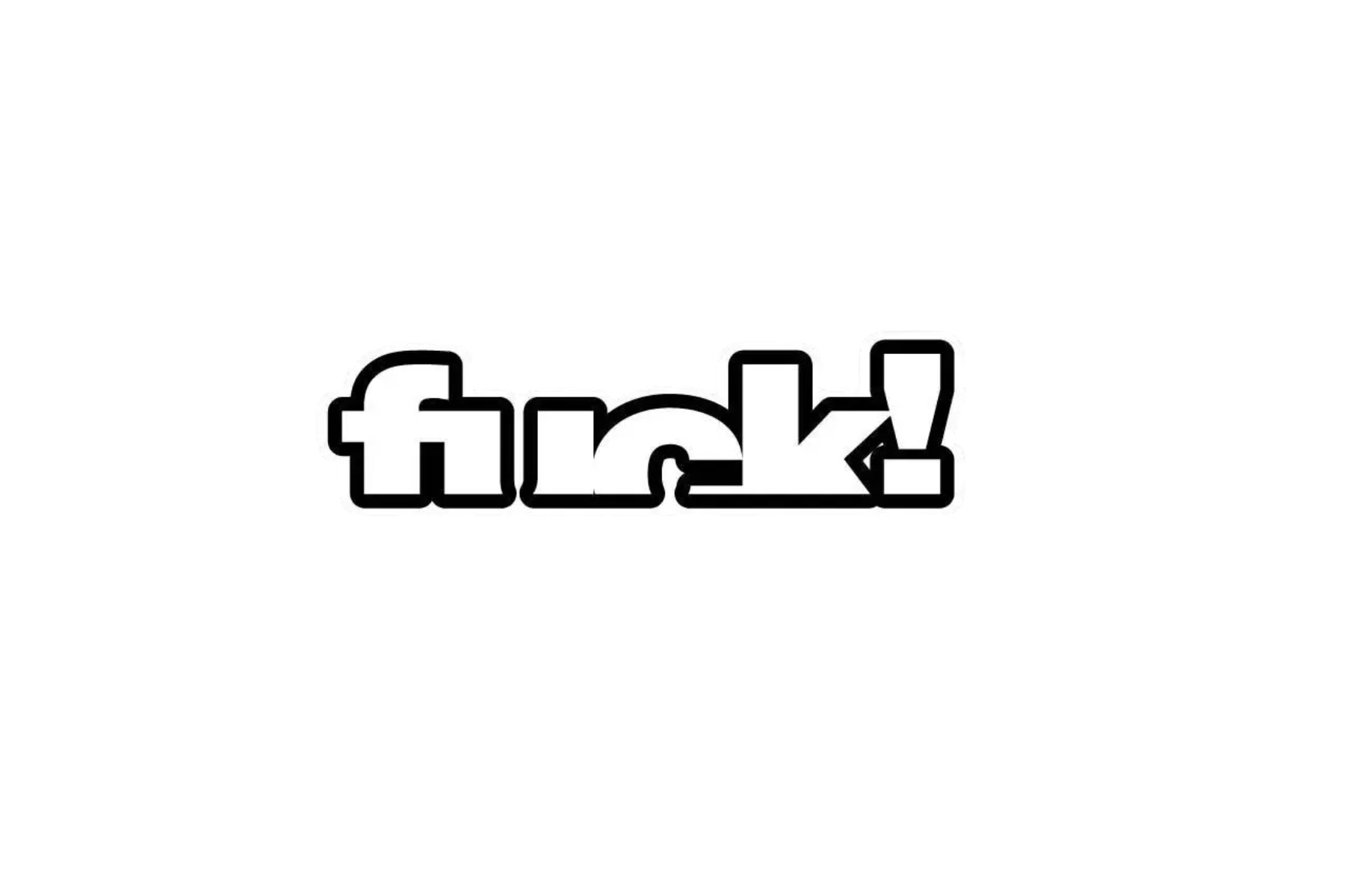 STICKER: F*CK!