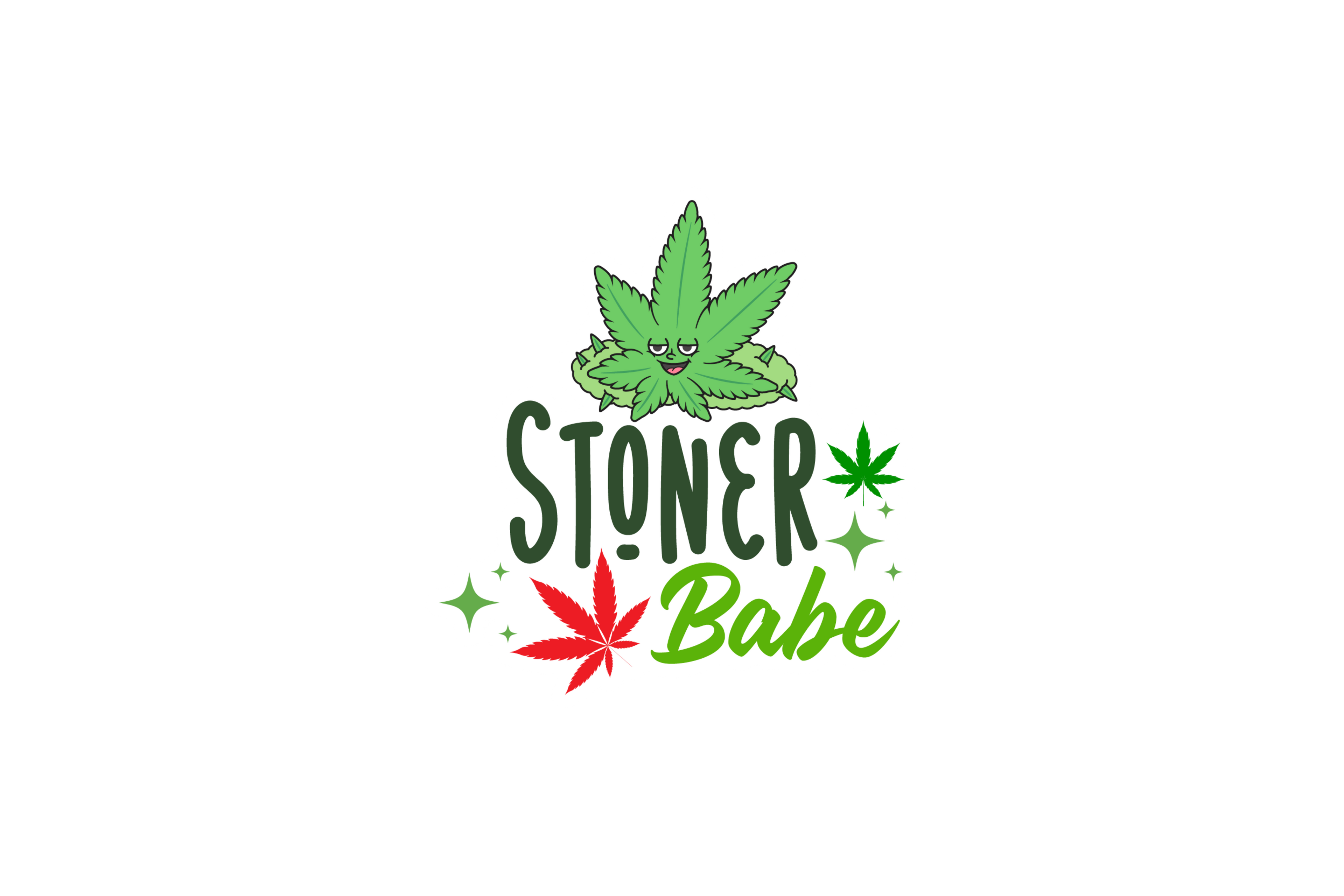 STICKER: STONER BABE