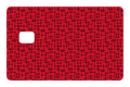 CARD WRAP: MINIMALISTIC (RED)