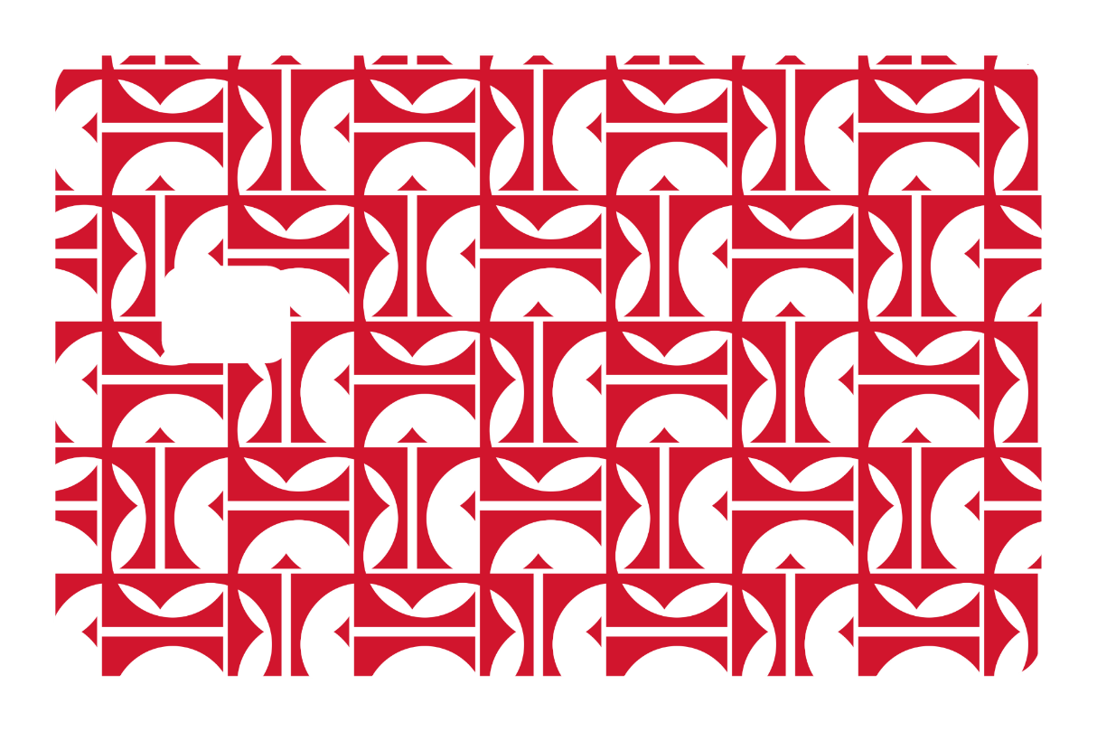 CARD WRAP: GEO BLOCK WHITE