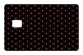 CARD WRAP: GLITCH CODE BLACK