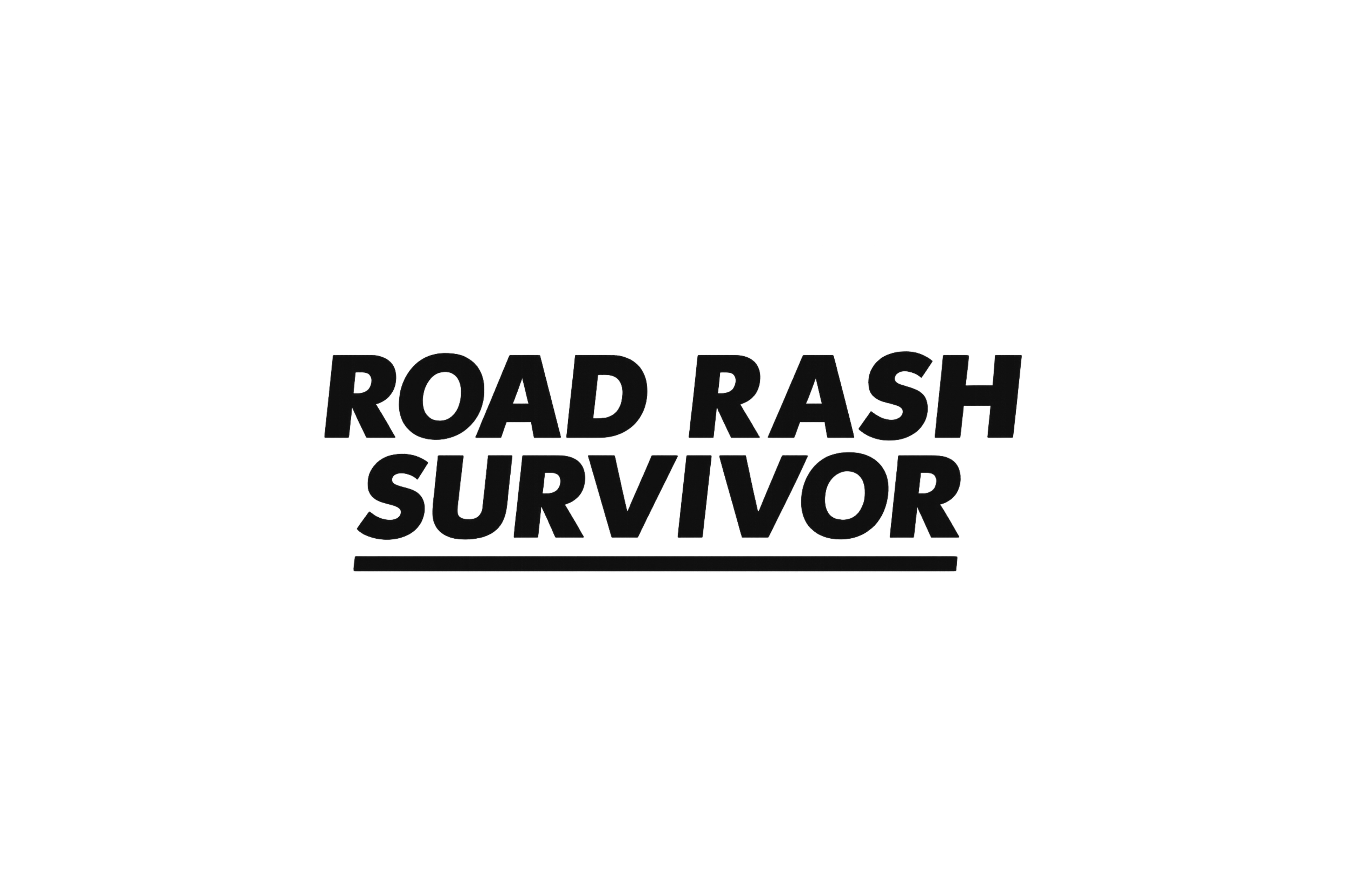 STICKER: ROAD RASH SURVIVOR
