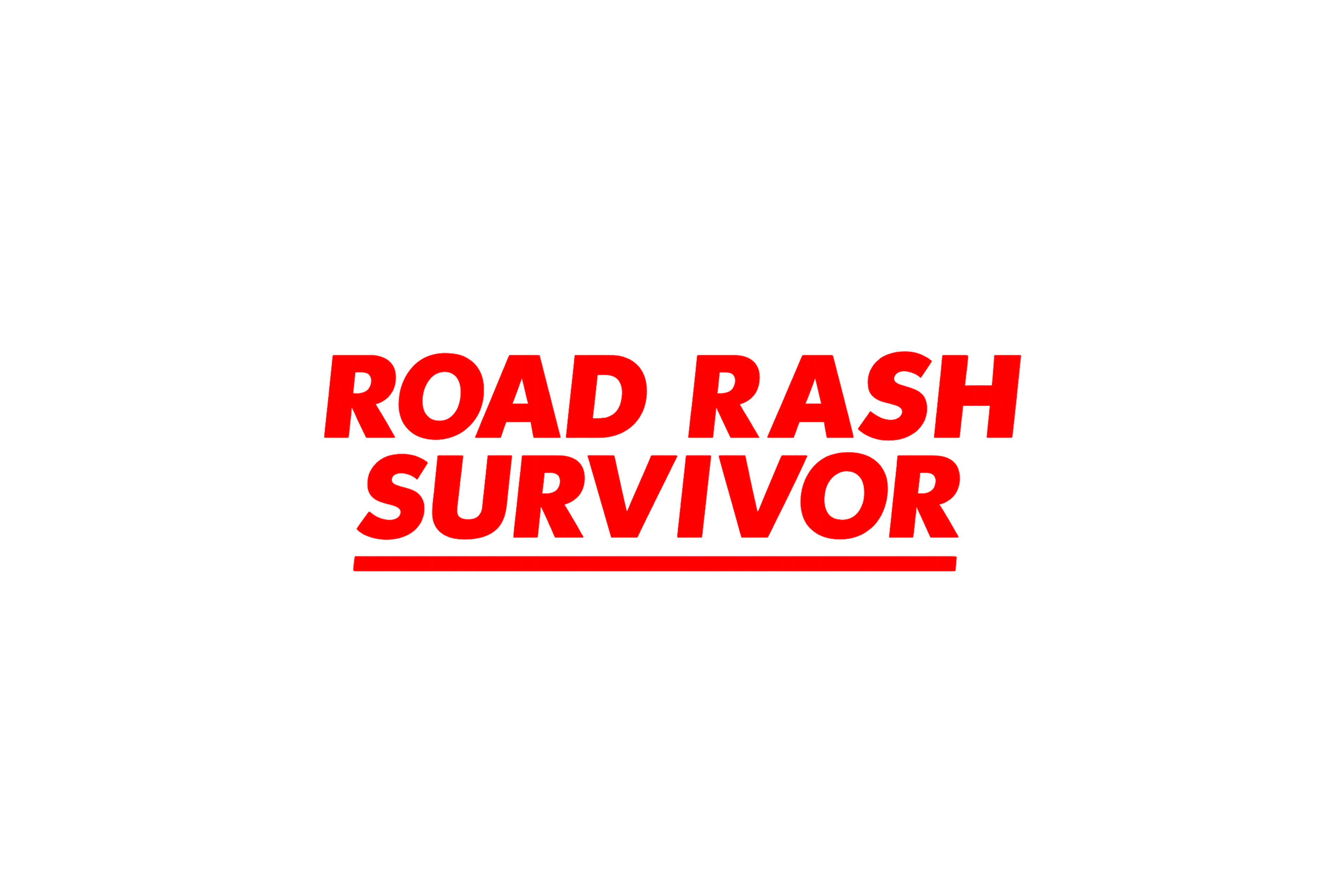 STICKER: ROAD RASH SURVIVOR