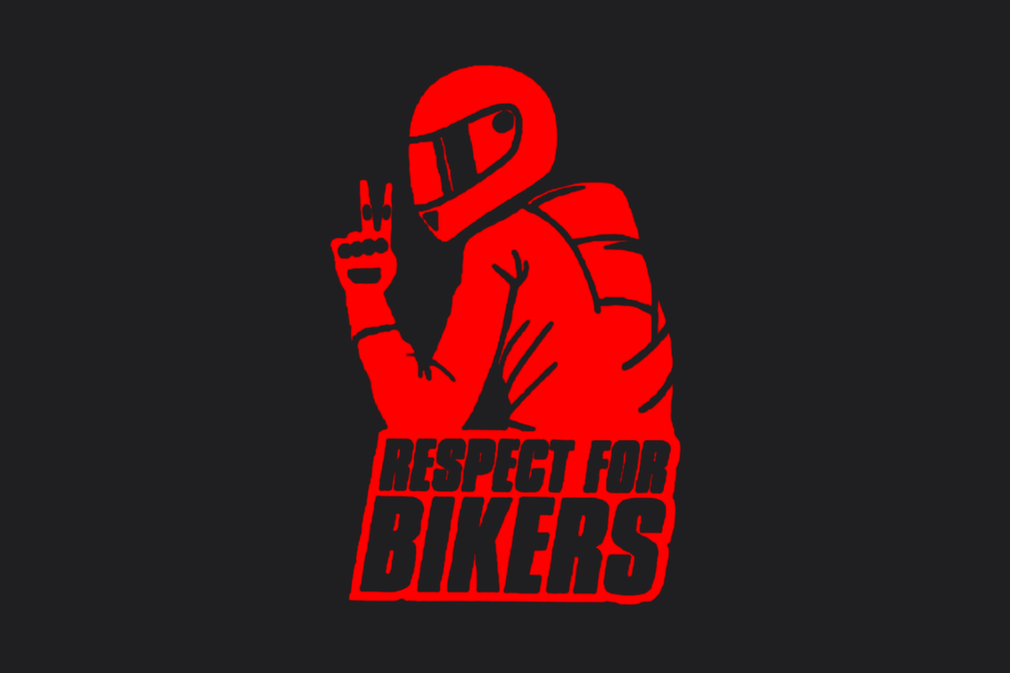 Respect Bikers Sticker