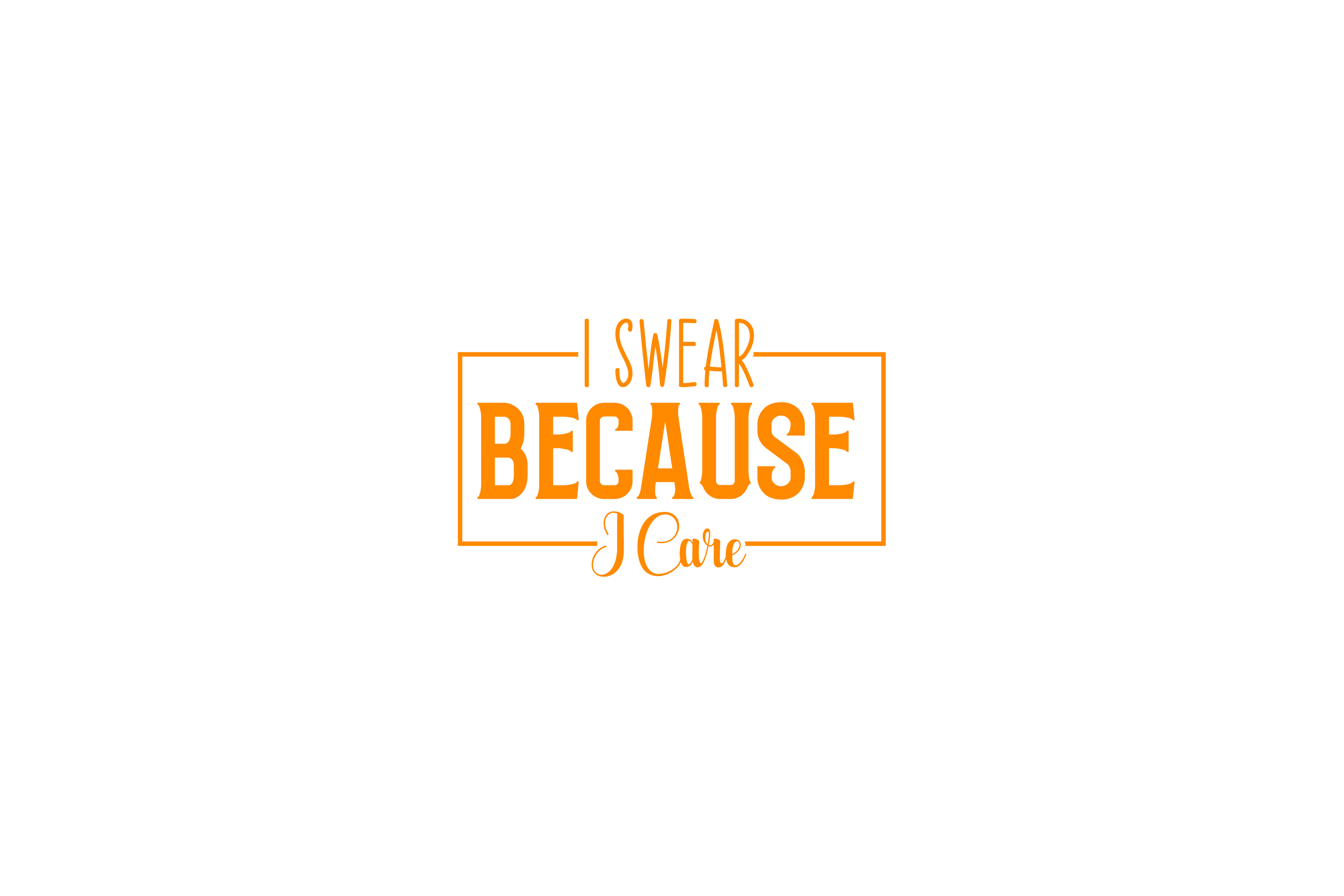 STICKER: I SWEAR BECAUSE I CAN - OzDecalz
