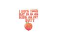 Die-Cut Sticker: I HOPE