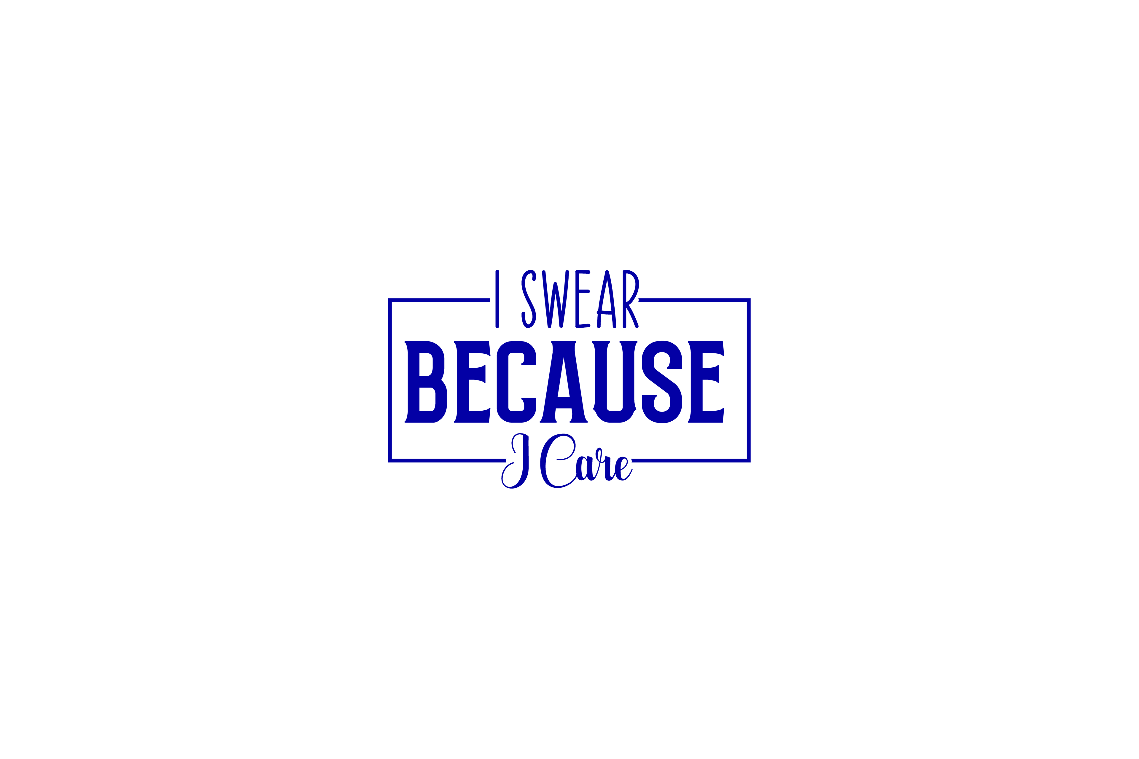STICKER: I SWEAR BECAUSE I CAN - OzDecalz