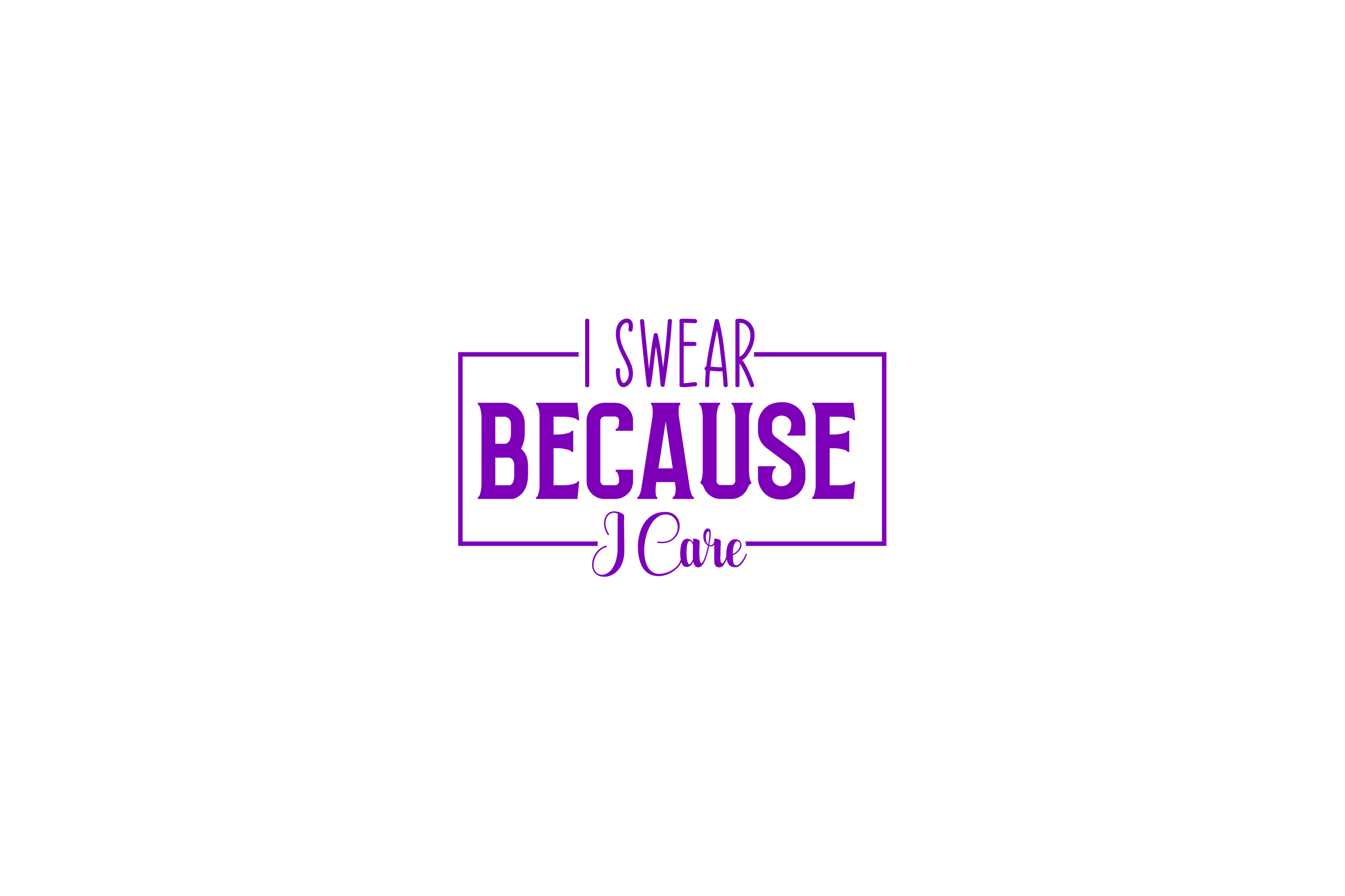 STICKER: I SWEAR BECAUSE I CAN - OzDecalz
