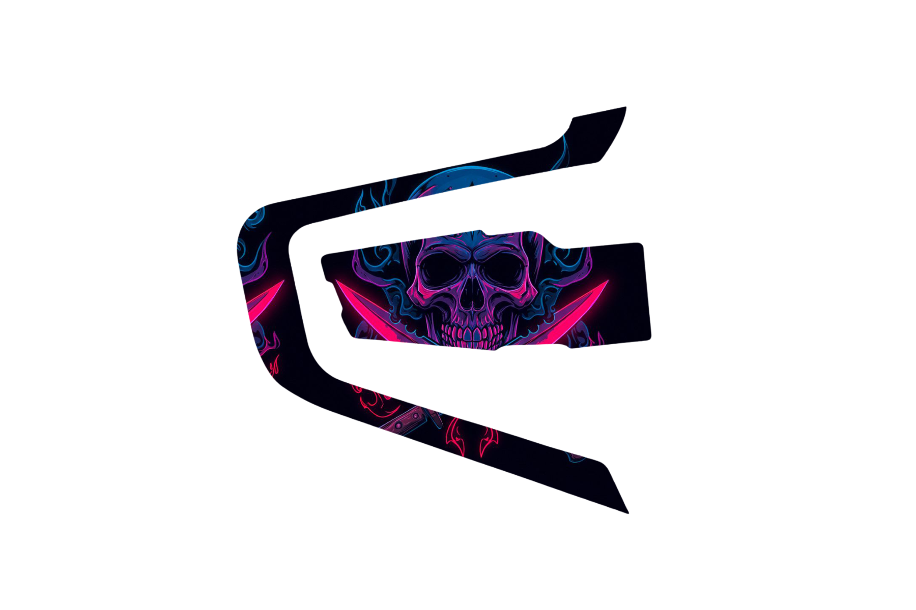 INTERCOM SKIN: PINK CHROME SKULL X