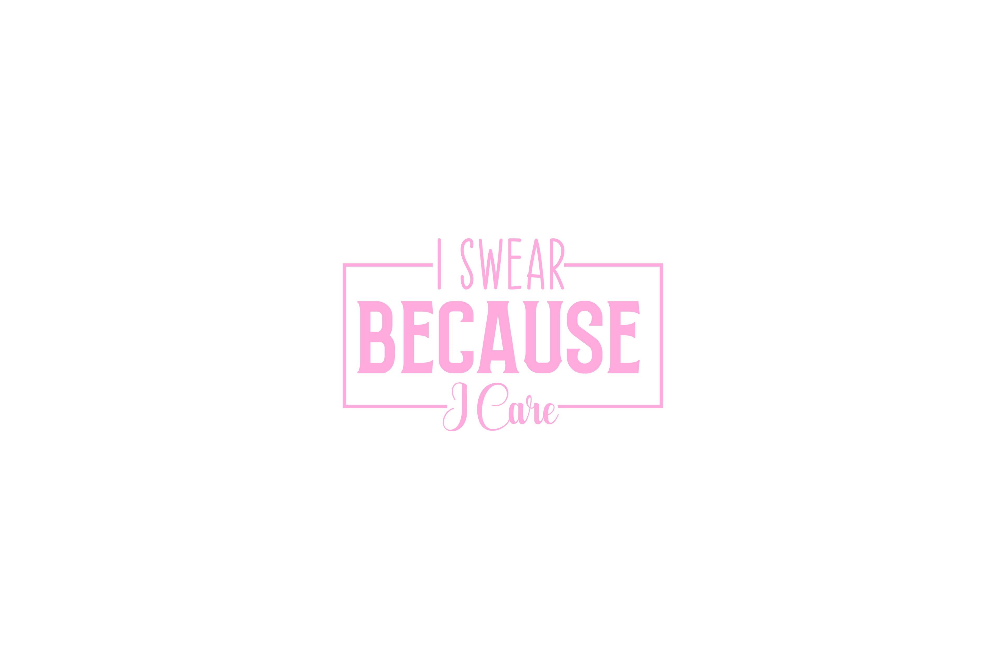 STICKER: I SWEAR BECAUSE I CAN - OzDecalz
