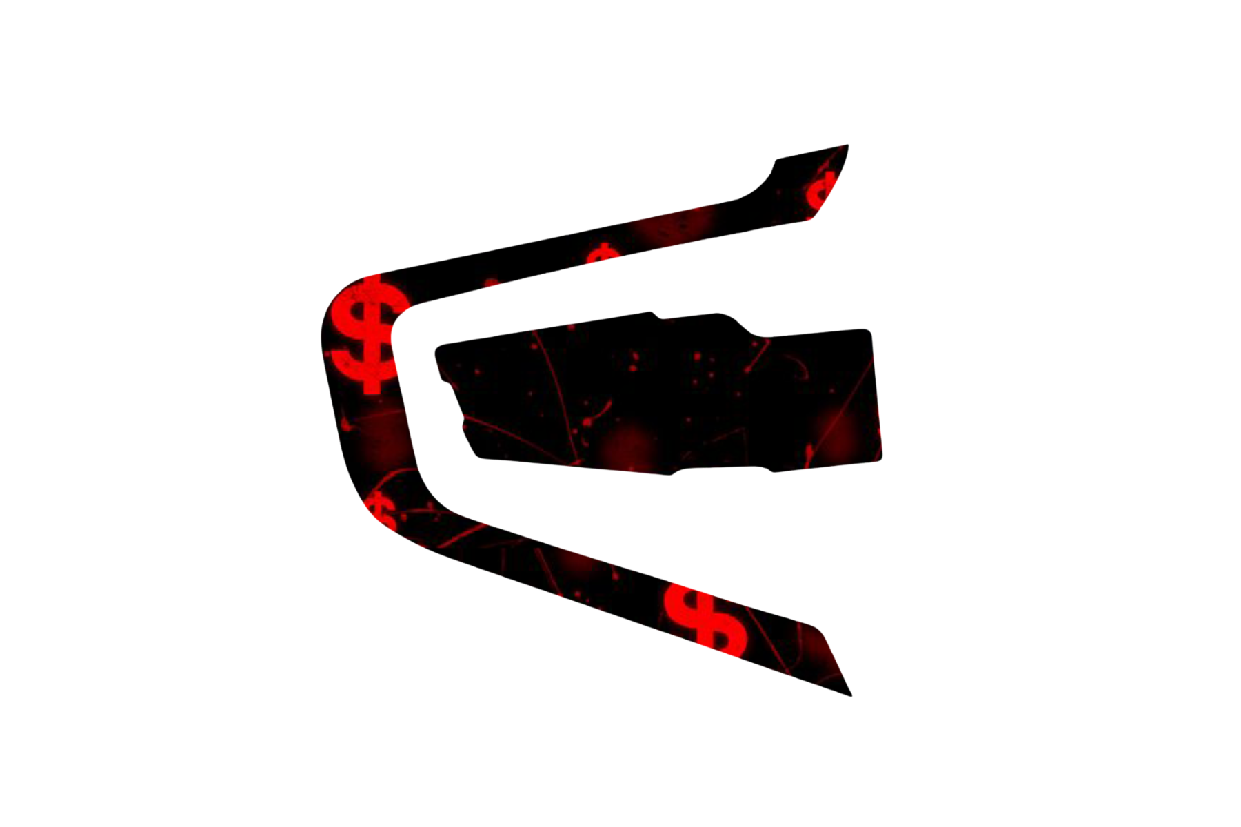 INTERCOM SKIN: RED BLACK HAZARD