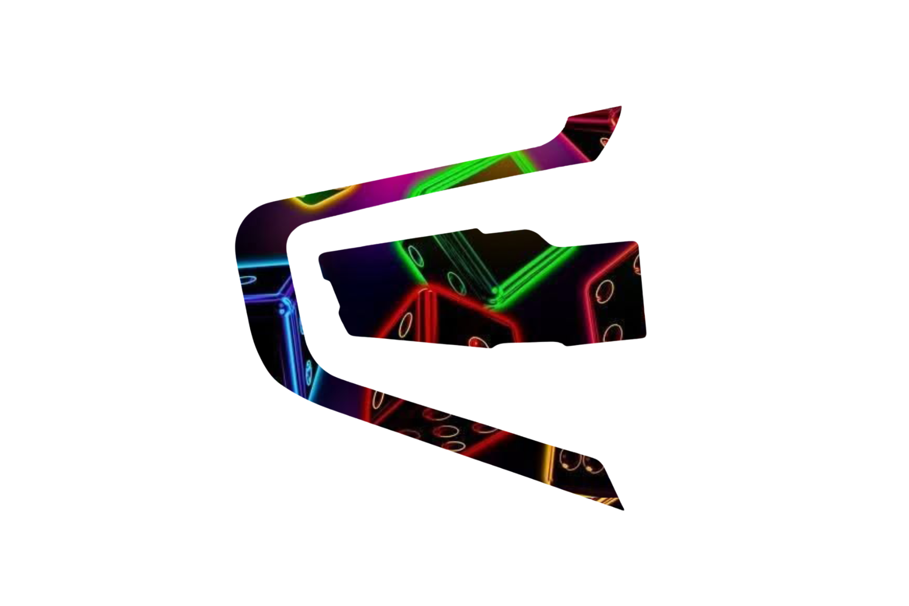 INTERCOM SKIN: NEON TECH RAINBOW