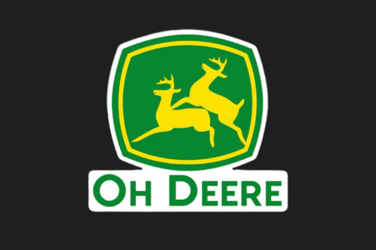 OH DEERE STICKER