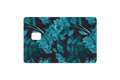 CARD WRAP: FLORAL BLUE - OzDecalz