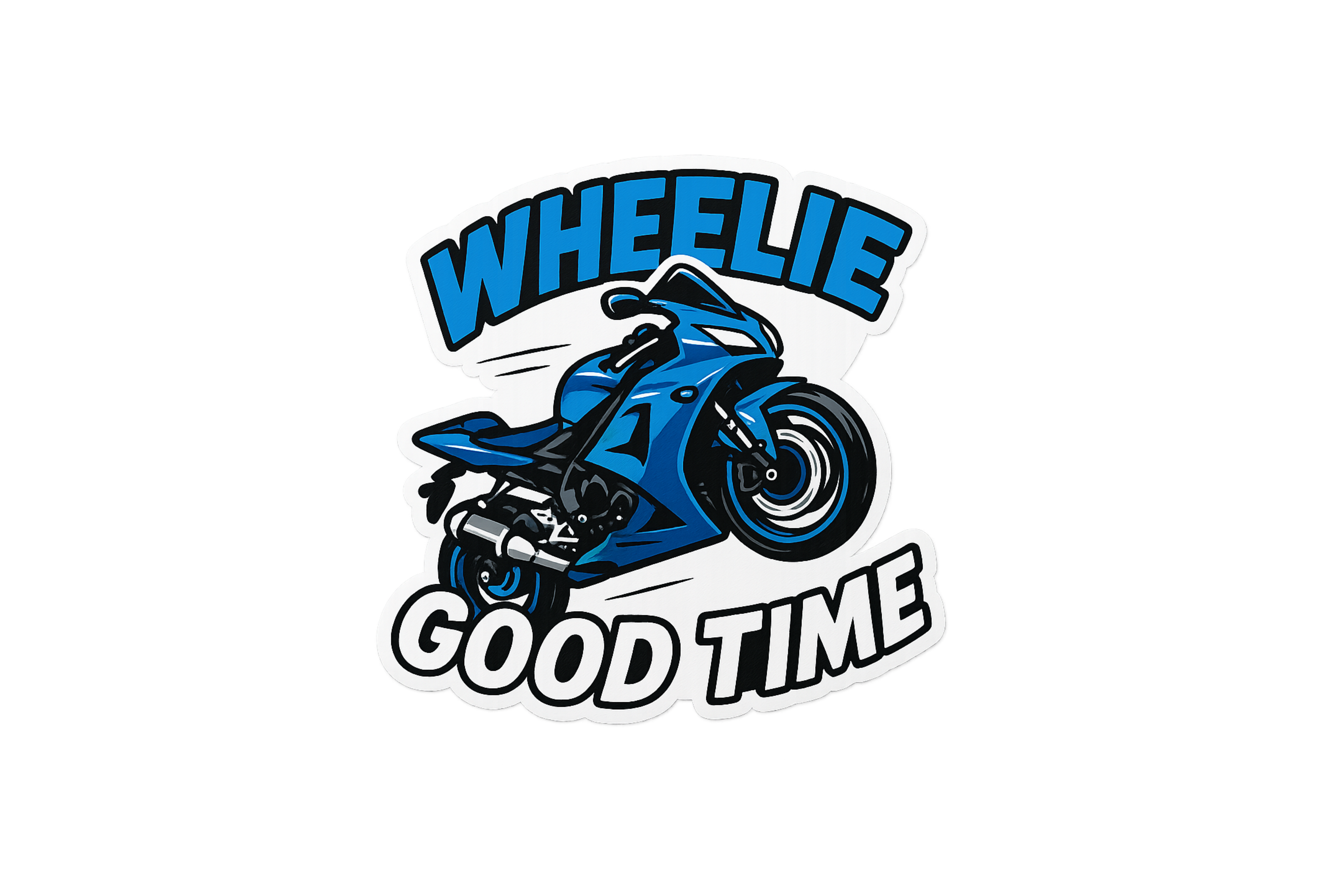 STICKER: WHEELIE GOOD TIME