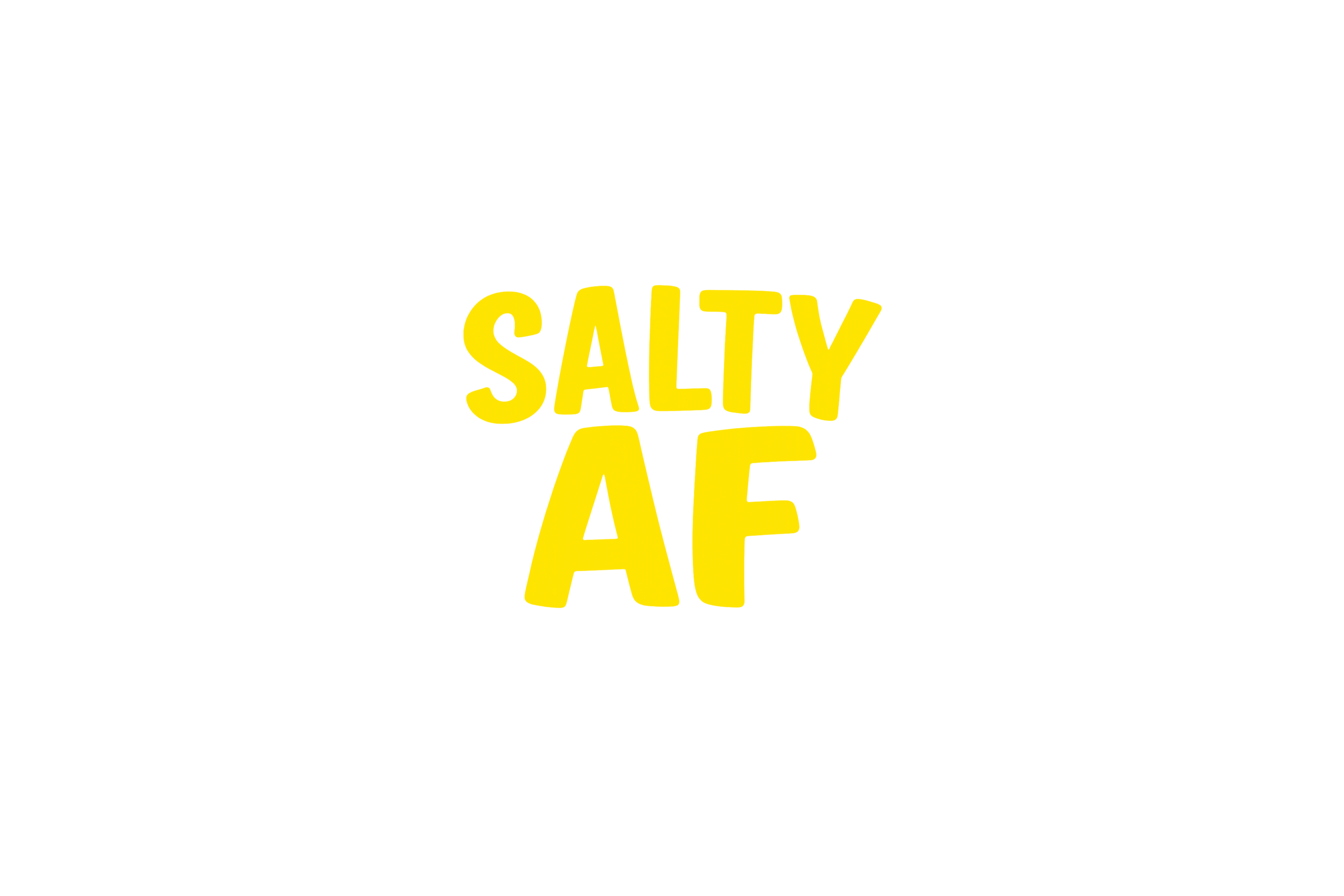 STICKER: SALTY AF