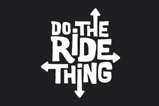 Do The Ride Thing Sticker